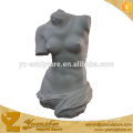 life size nude bust carving statue for home decoration